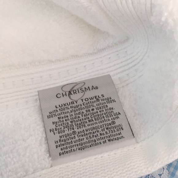 Personalized Hand Towel, Baby Gift, Embroidery, White Hand Towel, Initial A - Picture 5 of 6